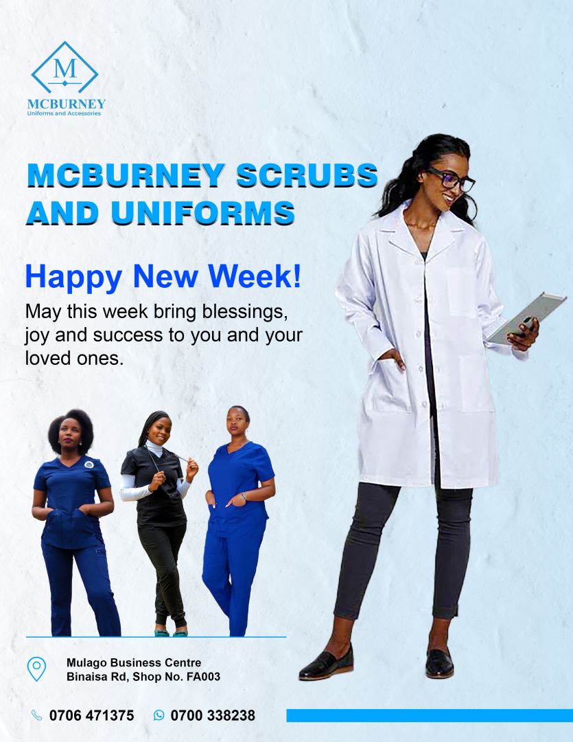 McBurney Scrubs promotional flyer by LeAds Ug